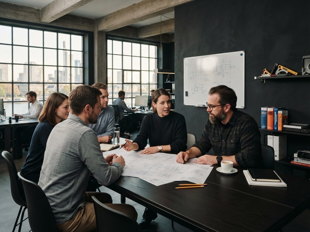 Vollreifenz Analystenteam bei der Entwicklung von Prognosemodellen
